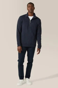 Discount Good Man Brand All In Zip Pullover | Responsible French Terry