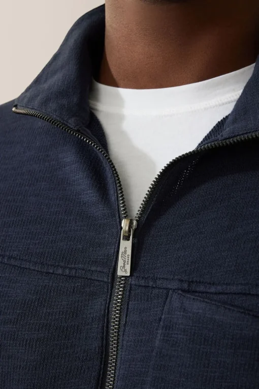 Discount Good Man Brand All In Zip Pullover | Responsible French Terry