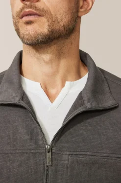 Discount Good Man Brand All In Zip Pullover | Responsible French Terry