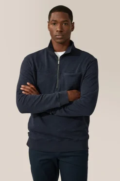 Discount Good Man Brand All In Zip Pullover | Responsible French Terry
