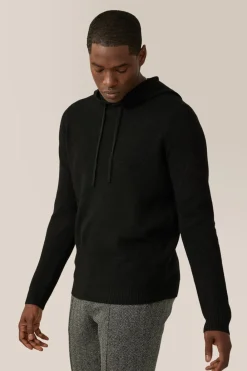 Store Good Man Brand Aspire Waffle-Stitch Hoodie | Merino Wool