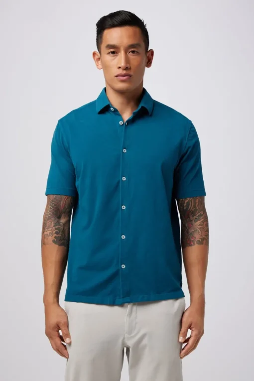 Online Good Man Brand Big On-Point Shirt: Stretch | Responsible Cotton