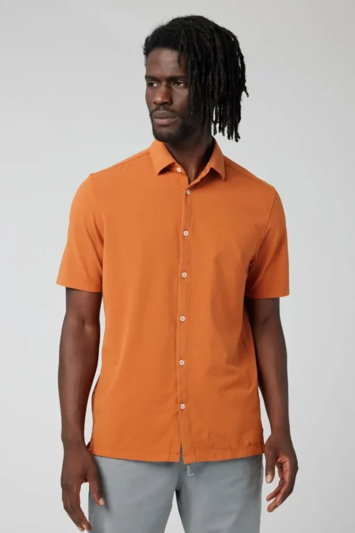 Online Good Man Brand Big On-Point Shirt: Stretch | Responsible Cotton