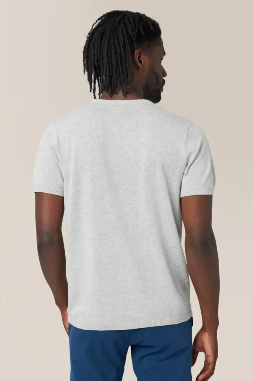 Clearance Good Man Brand Crew Neck Tee Sweater | Cotton & Linen