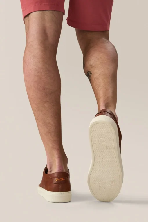 Sale Good Man Brand Edge Lo-Top Sneaker | Tumbled Vachetta Leather