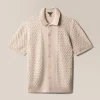 Hot Good Man Brand Essex Open Knit Polo | Organic Cotton, Responsible Cashmere