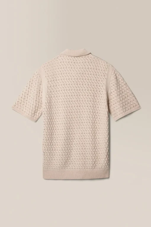 Hot Good Man Brand Essex Open Knit Polo | Organic Cotton, Responsible Cashmere