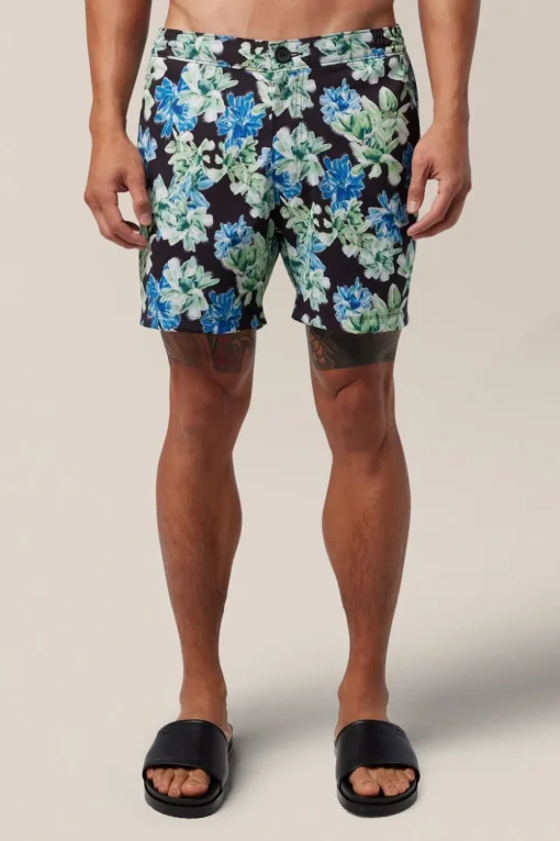 Discount Good Man Brand Havana Swim Trunk | Recycled Stretch Polyester