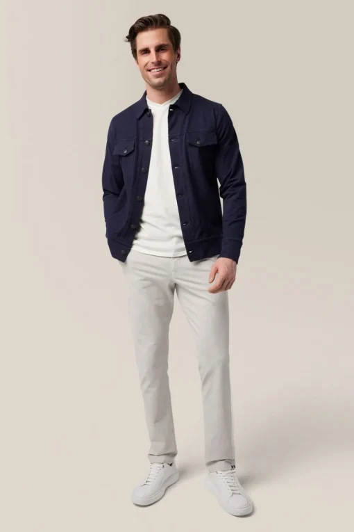Fashion Good Man Brand Jean Jacket | Premium Cotton Jersey