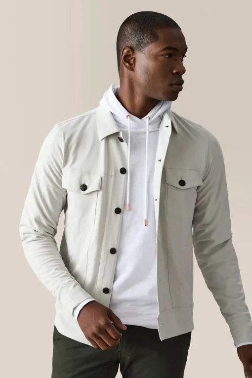 Fashion Good Man Brand Jean Jacket | Premium Cotton Jersey