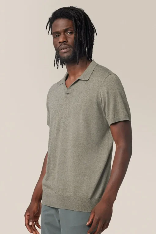 Outlet Good Man Brand Johnny Collar Sweater | Cotton & Linen