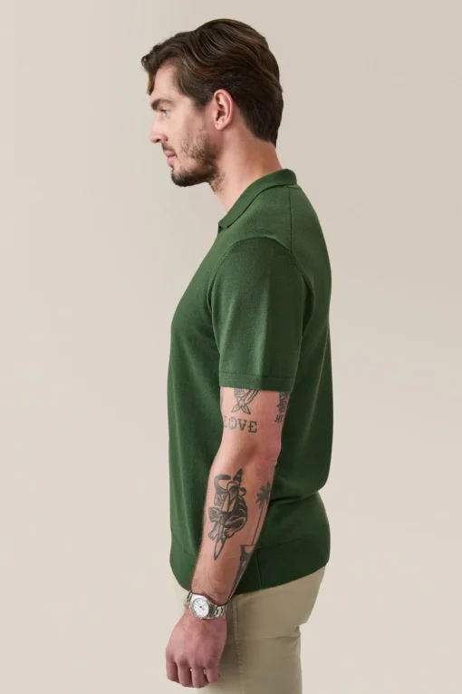 Clearance Good Man Brand Knit Polo Sweater | Merino Wool