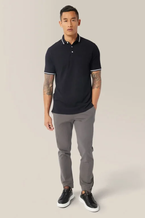 Best Sale Good Man Brand Match Point Polo | Soft Slub Jersey