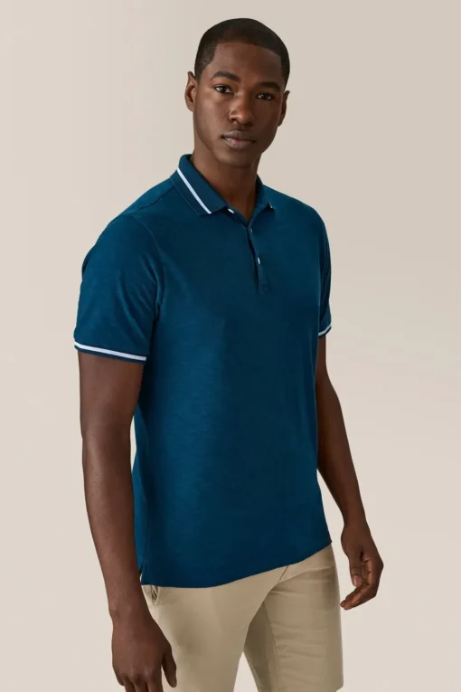 Best Sale Good Man Brand Match Point Polo | Soft Slub Jersey