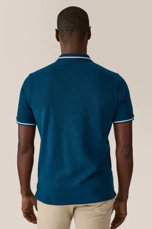 Best Sale Good Man Brand Match Point Polo | Soft Slub Jersey