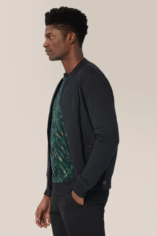 Fashion Good Man Brand Mayfair Bomber Jacket | Premium Jersey