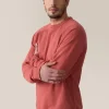 Sale Good Man Brand Purpose Crew Sweatshirt | French Terry