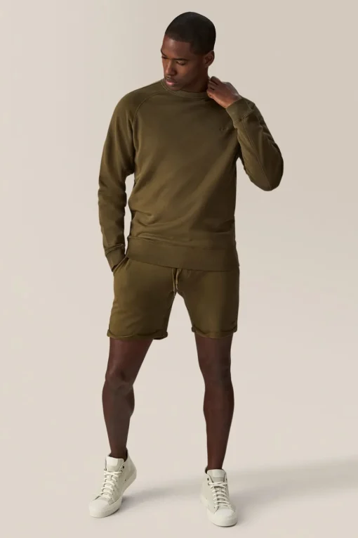 Sale Good Man Brand Purpose Crew Sweatshirt | French Terry