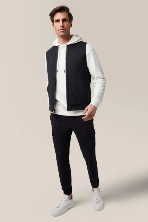 Clearance Good Man Brand Quilted Vest | Premium Cotton Jersey
