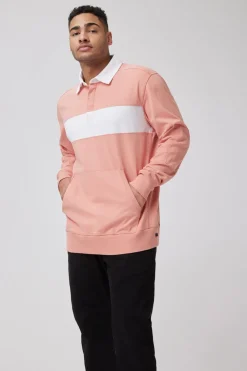 Discount Good Man Brand Rugby Striped Shirt | Textured Cotton Jersey