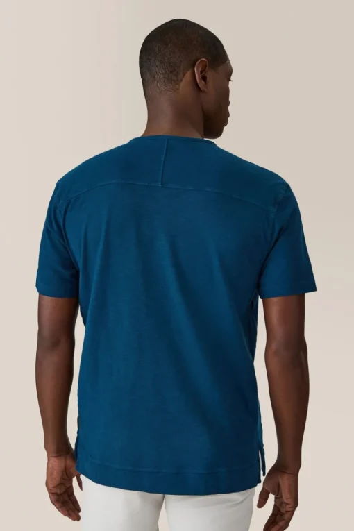 Flash Sale Good Man Brand Short Sleeve Henley | Soft Slub Jersey