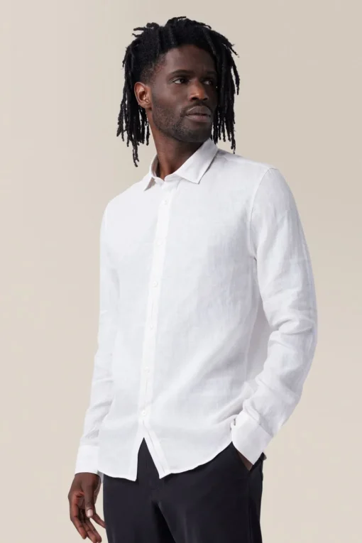 Flash Sale Good Man Brand Sleek Shirt | Linen Chambray
