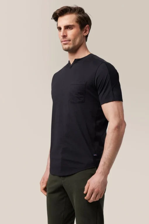 Fashion Good Man Brand Slim Fit Victory V-Notch | In Premium Cotton Jersey