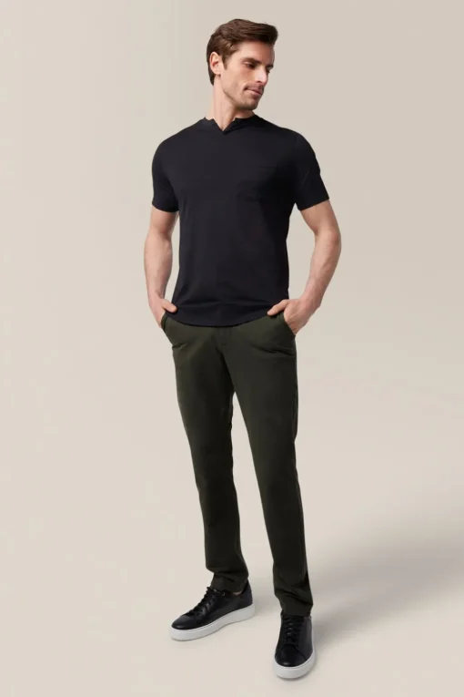 Fashion Good Man Brand Slim Fit Victory V-Notch | In Premium Cotton Jersey