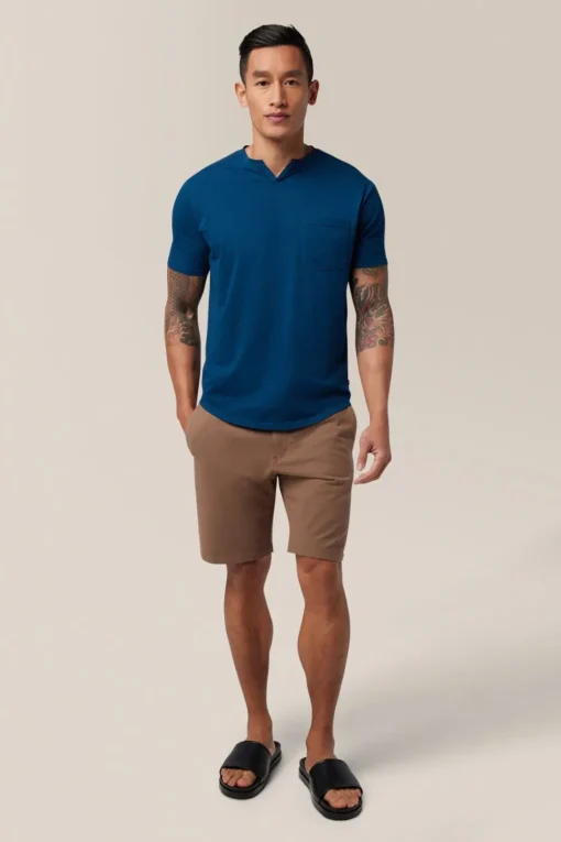 Fashion Good Man Brand Slim Fit Victory V-Notch | In Premium Cotton Jersey