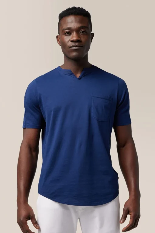 Fashion Good Man Brand Slim Fit Victory V-Notch | In Premium Cotton Jersey
