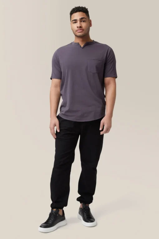 Fashion Good Man Brand Slim Fit Victory V-Notch | In Premium Cotton Jersey