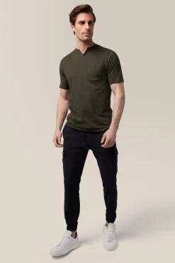 Fashion Good Man Brand Slim Fit Victory V-Notch | In Premium Cotton Jersey