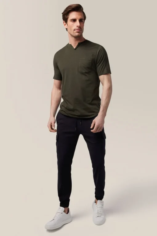 Fashion Good Man Brand Slim Fit Victory V-Notch | In Premium Cotton Jersey