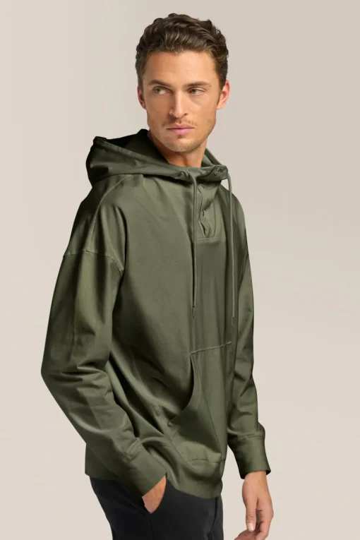 Best Good Man Brand Snap Hoodie | Flex Pro Jersey