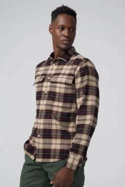 Cheap Good Man Brand Stadium Shirt Jacket | Brushed Flannel
