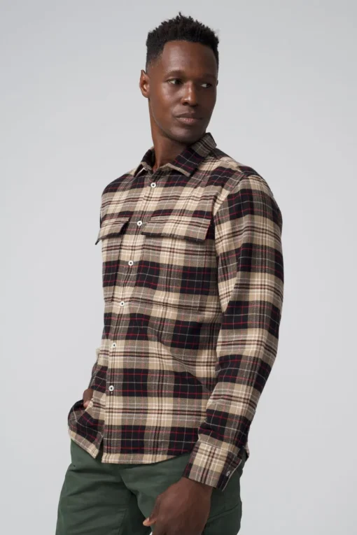 Cheap Good Man Brand Stadium Shirt Jacket | Brushed Flannel