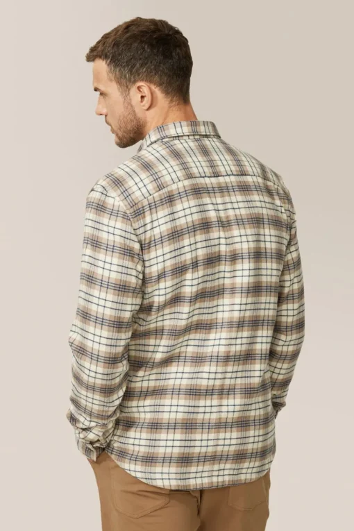 Clearance Good Man Brand Stadium Shirt Jacket | Responsible Cotton Flannel