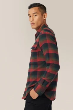 Store Good Man Brand Stadium Shirt Jacket | Responsible Cotton Flannel