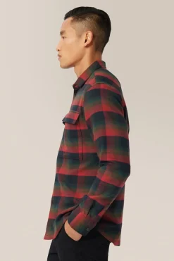 Store Good Man Brand Stadium Shirt Jacket | Responsible Cotton Flannel