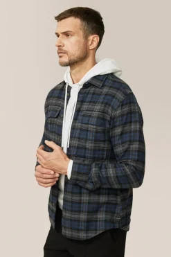 Clearance Good Man Brand Stadium Shirt Jacket | Responsible Cotton Flannel