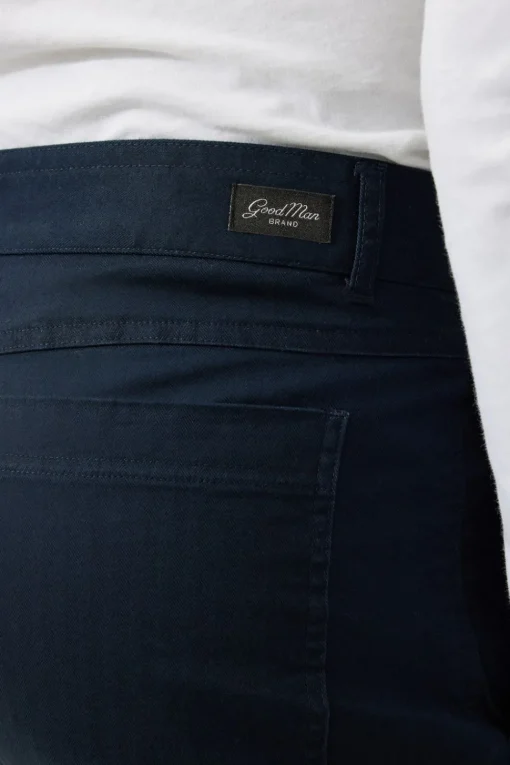 Cheap Good Man Brand Stanton Tapered-Leg Pant | Responsible Cotton Twill Sky Captain