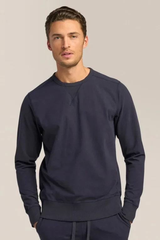 Discount Good Man Brand Victory Crew Sweatshirt | Responsible Stretch Cotton