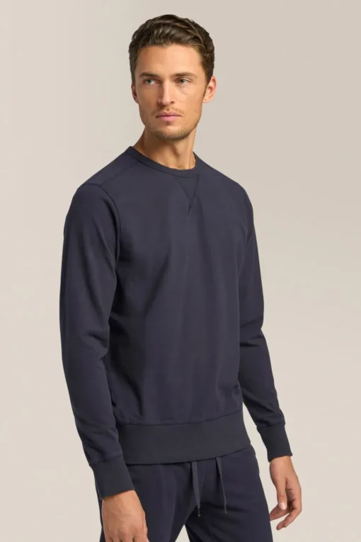 Discount Good Man Brand Victory Crew Sweatshirt | Responsible Stretch Cotton
