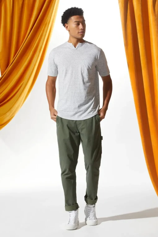 Cheap Good Man Brand Victory V-Notch | Premium Cotton Heather
