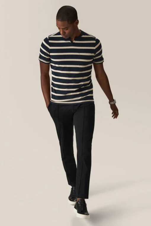 Fashion Good Man Brand Victory V-Notch Tee | Premium Cotton Jersey