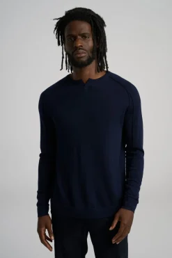 Cheap Good Man Brand V-Notch Crew Sweater | Merino Wool