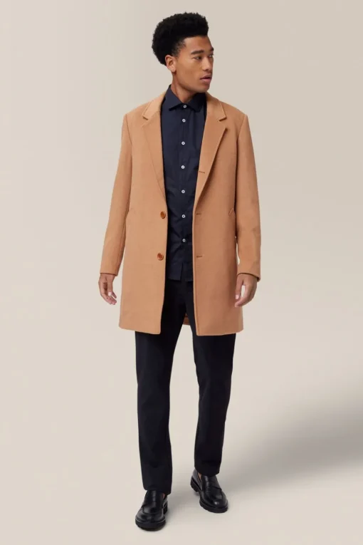 Hot Good Man Brand Wool Overcoat | Melton