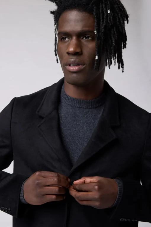 Hot Good Man Brand Wool Overcoat | Melton